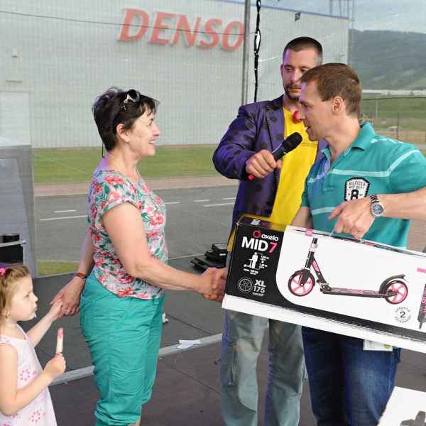 Předání koloběžky