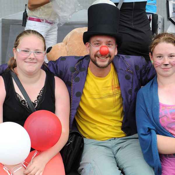 Focení s moderátorem