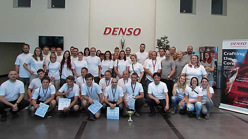 DENSO účastníci olympiády zručnosti DENSO účastníci olympiády zručnosti