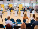tiskova konference v treninkovem centru