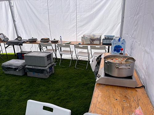 Akimatsuri 2025 - prodej polévky Akimatsuri 2025 - prodej polévky