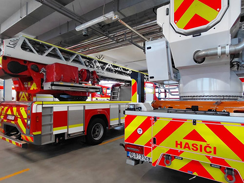 Hasičská auta - liberecký kraj